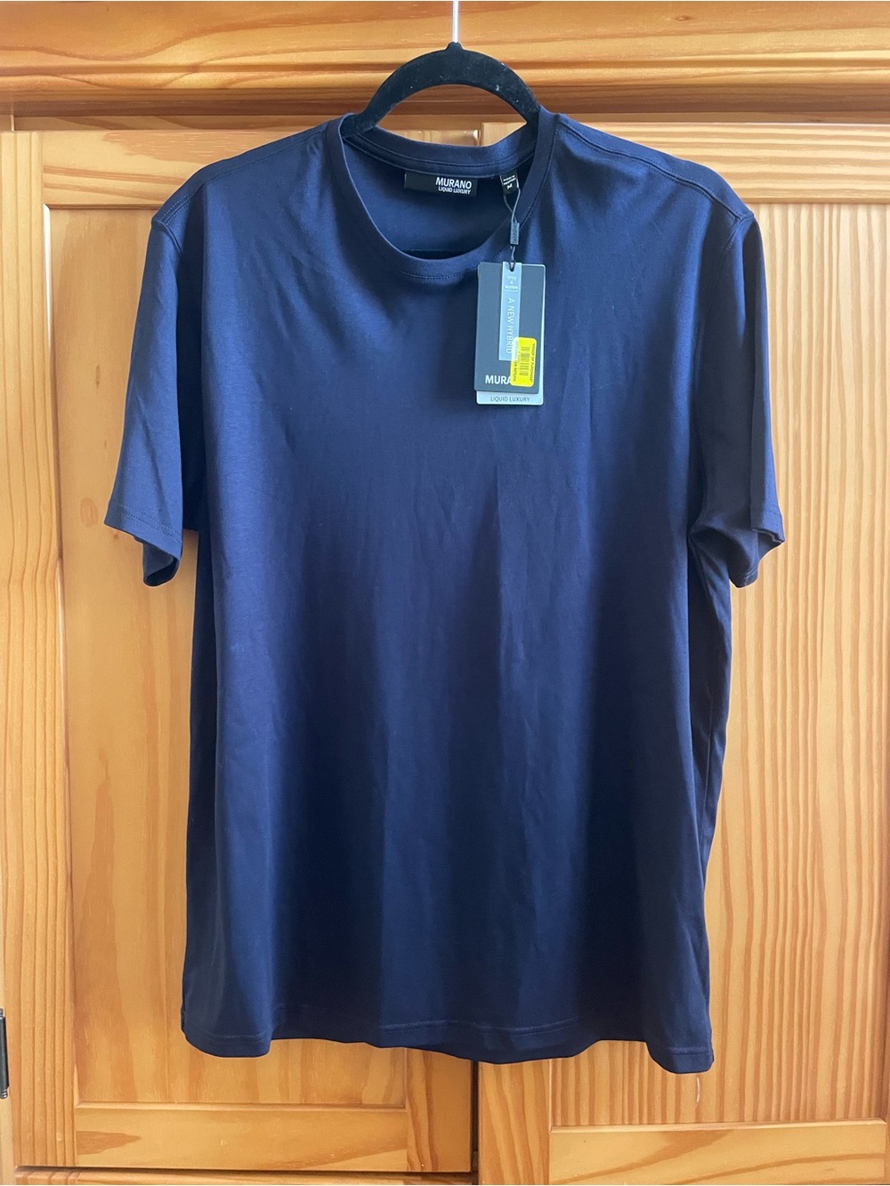 Murano Liquid Luxury New Hybrid Cotton Short Sleeve Shirt NWT